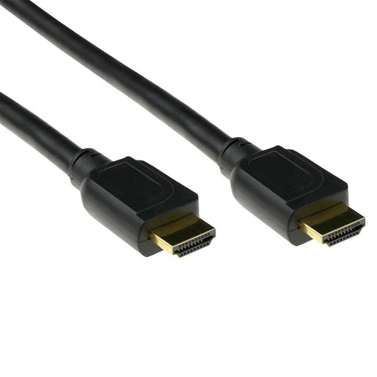 ACT AK3946 HDMI Kabel | 5 m | HDMI Type A naar Type A | Zwart - Matmuis - Matmuis