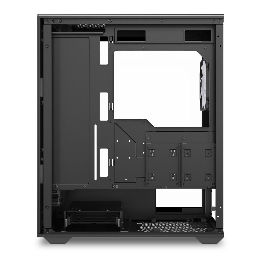 Sharkoon VK4 Rainbow | ATX Midi Tower | Tempered Glass | 4x 120 mm Rainbow LED | Zwart | Behuizing - Matmuis