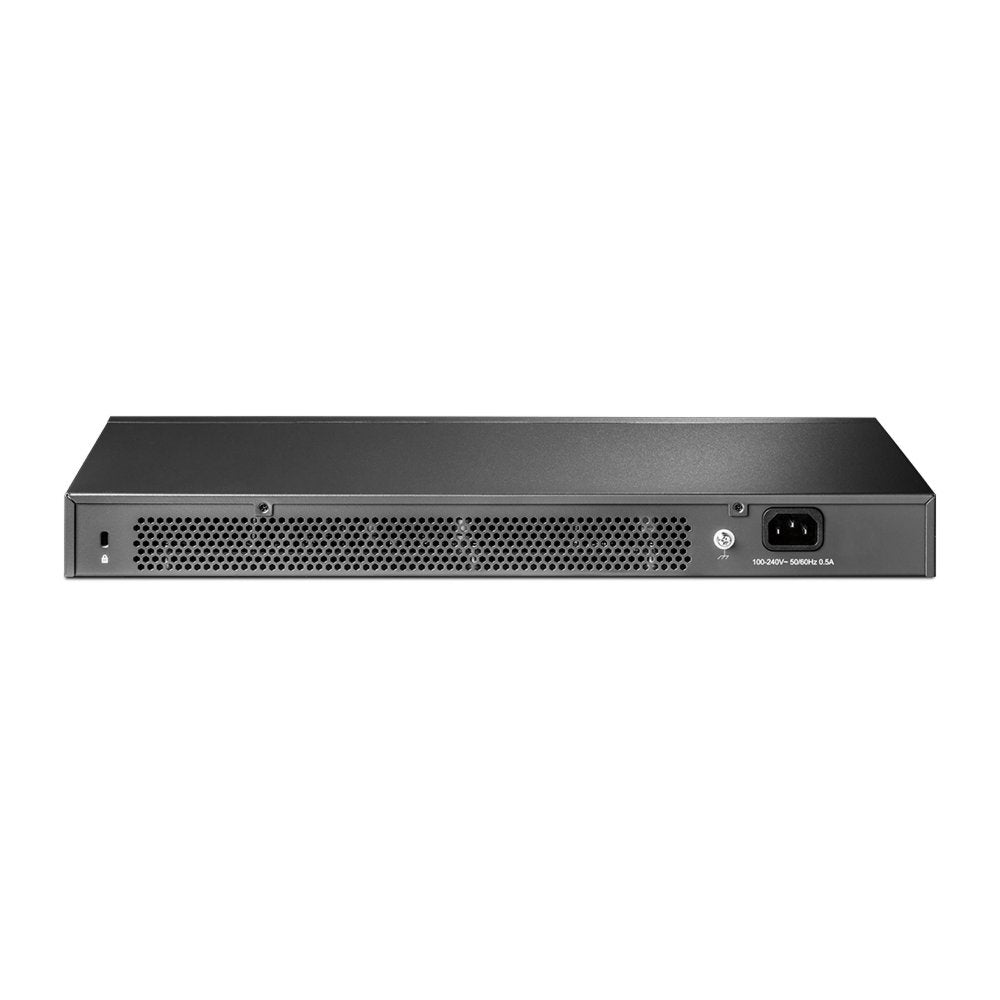 TP-Link TL-SG3428X | JetStream Managed L2+ Switch | 24 Poorten | Gigabit Ethernet (10/100/1000 Mbps) | 4x 10G SFP+ | Omada SDN | Rackmount | Zwart - Matmuis