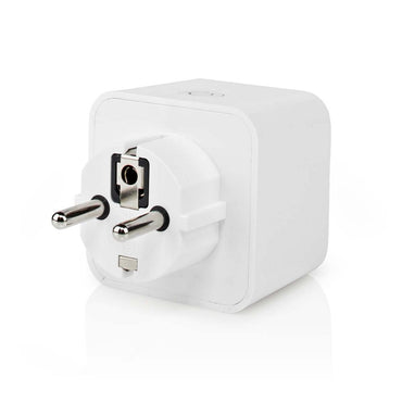 Nedis WIFIP121FWT | Wi-Fi Smart Plug | 3680 W | Energiemeter | Spraakbediening | Wit - Matmuis