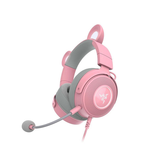 Razer Kraken Kitty V2 Pro | Bedrade On-Ear USB Gaming Headset | Roze - Matmuis