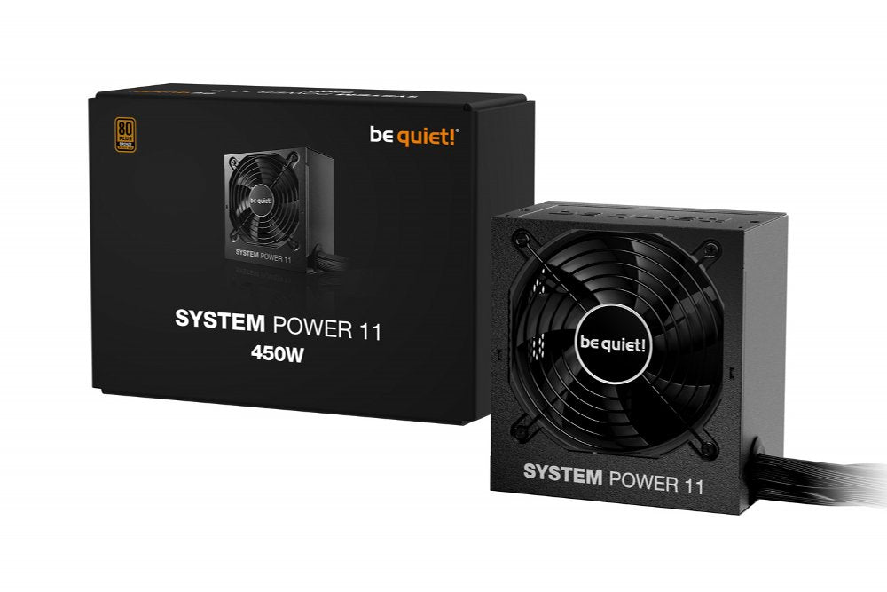 be quiet! System Power 11 450W | 450 Watt Bronze ATX PSU | Niet Modulair | Power Supply | Voeding - Matmuis - Matmuis