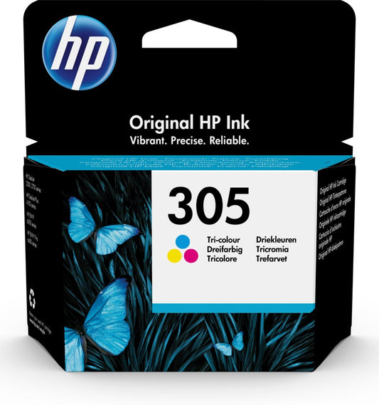 HP 305 | Originele Drie-Kleuren Inktcartridge - Matmuis - Matmuis