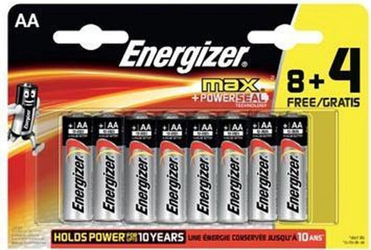 Energizer Max Plus | AA-batterijen | Alkaline | 12-pack - Matmuis - Matmuis