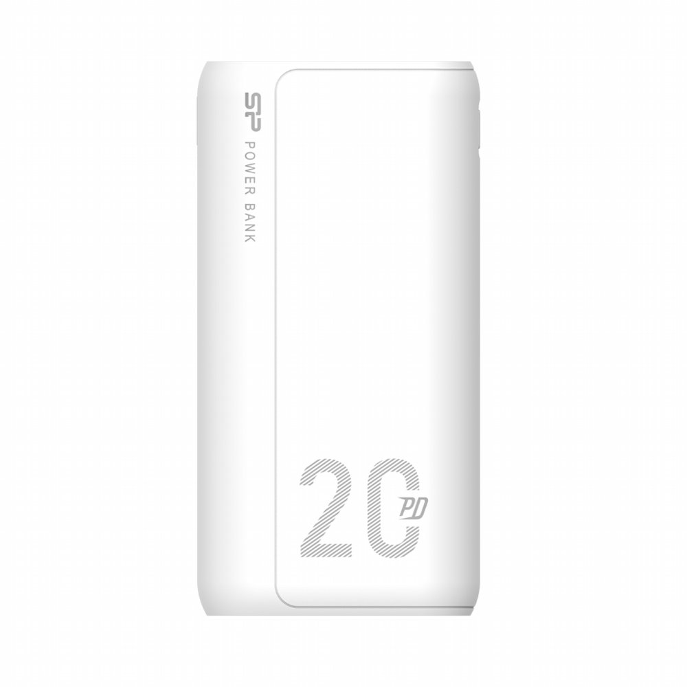 Silicon Power QS15 20000mAh Power Bank | Lithium-Polymeer | Wit - Matmuis