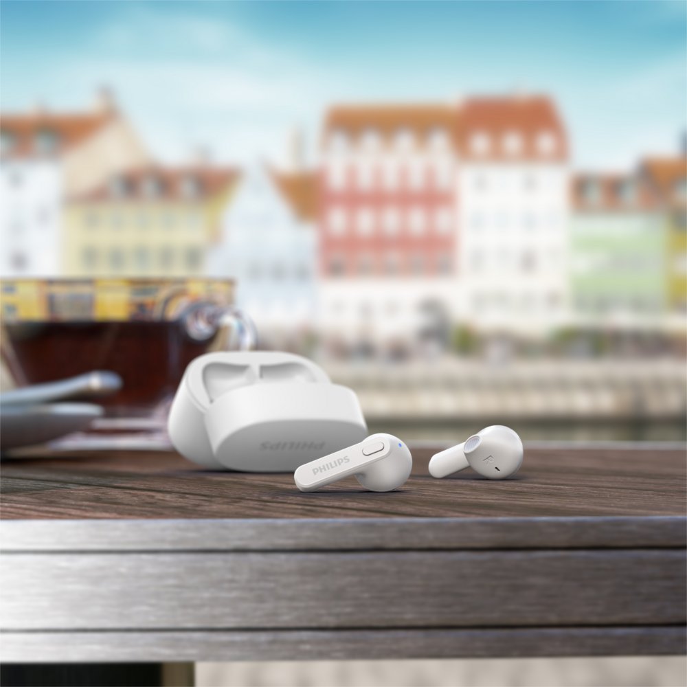 Philips TAT2236WT | Draadloze In-Ear Bluetooth Oordopjes | Wit - Matmuis