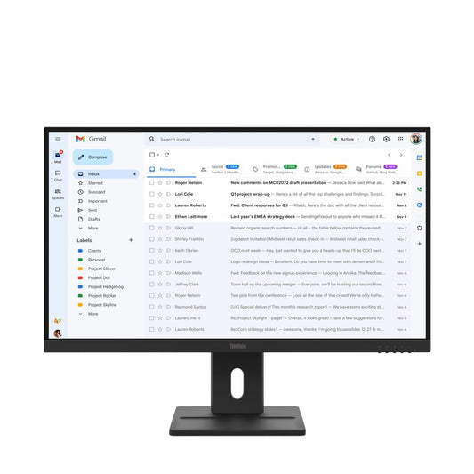 Lenovo ThinkVision E27-40 | 27" Full HD IPS | 100 Hz | HDMI & DisplayPort | Monitor