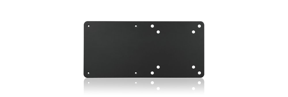 ICY BOX IB-MSA103-VM | Mini PC Houder | Intel NUC | VESA 75x75 en 100x100 | Max. 3 kg | Zwart - Matmuis - Matmuis