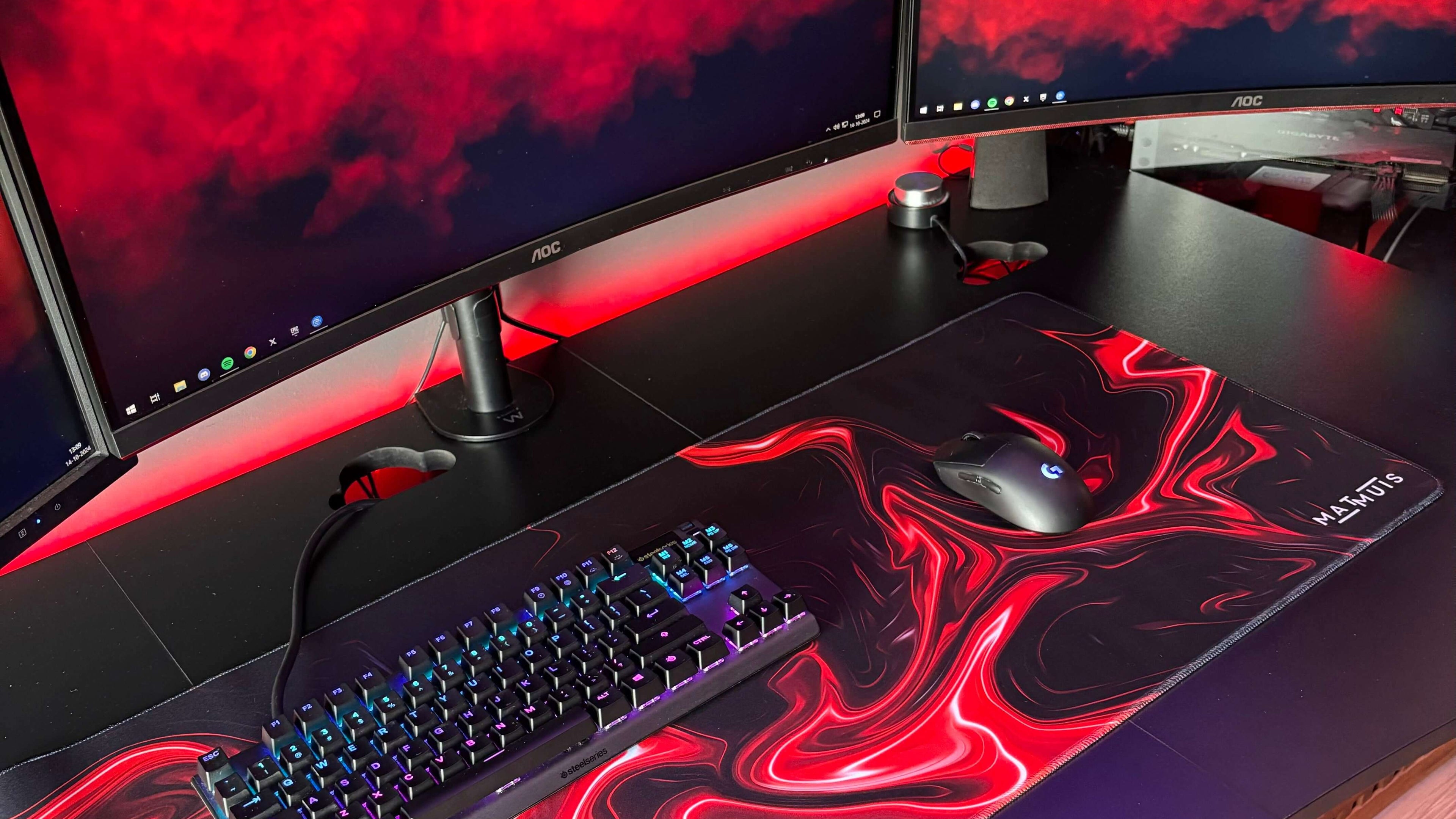 Swirl Abstract Red Lava | XXL Gaming Muismatslider_item_FXbwtD