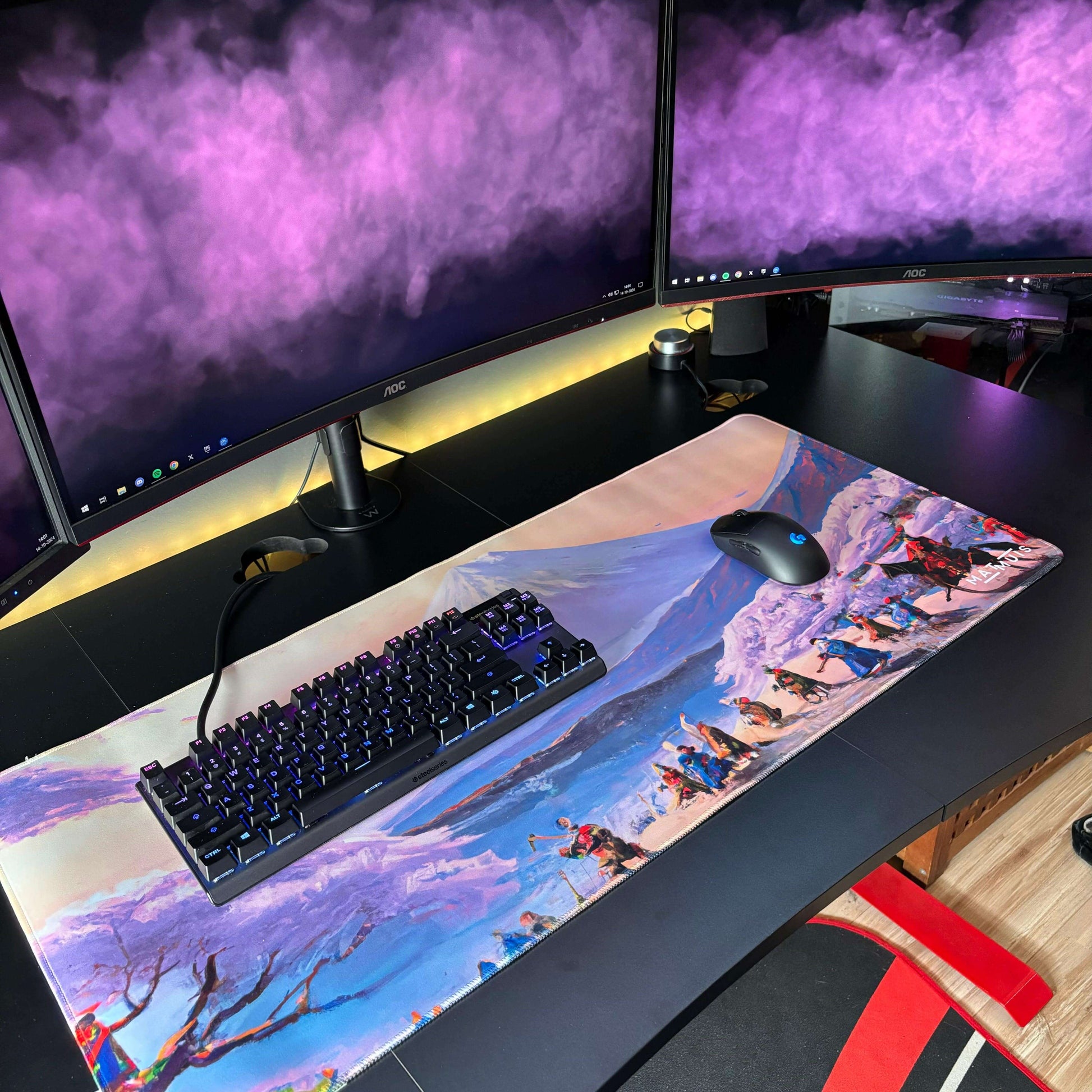 XXL Muismat | Cherry Blossom Warriors