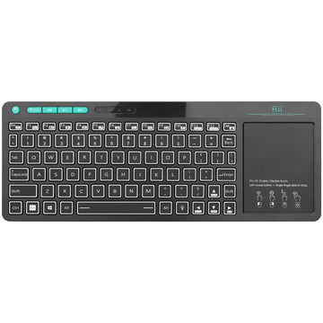Rii Mini K18S Draadloos Media Toetsenbord met Touchpad 2.4G & Bluetooth