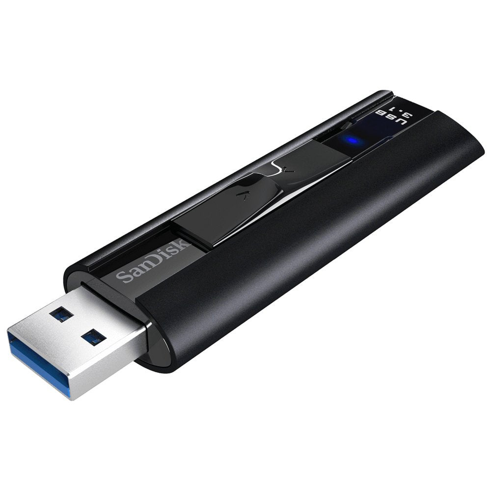 SanDisk Extreme Pro | 256GB USB-A 3.2 Flash Drive | Zwart - Matmuis