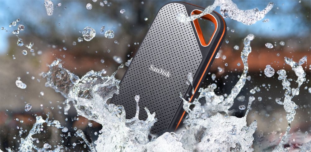 SanDisk Extreme PRO Portable | Externe SSD | 2000GB | USB 3.2 | Zwart | Compact & Robuust - Matmuis