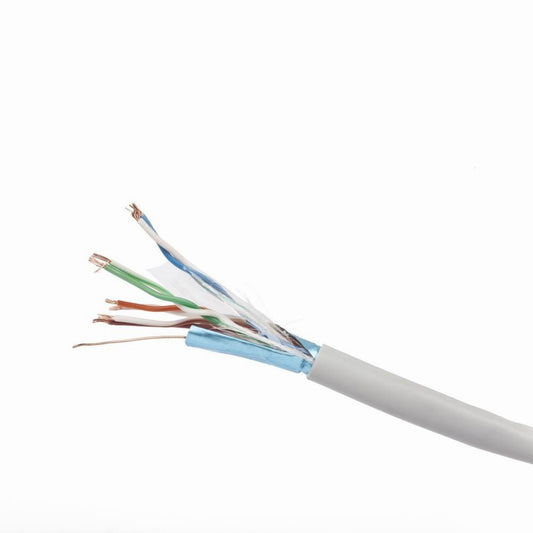 Gembird F/UTP Cat 5E Netwerkkabel | 100 m | Grijs - Matmuis - Matmuis