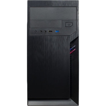 Inter-Tech IT-6502 Romea | Micro Tower Case | Zwart - Matmuis