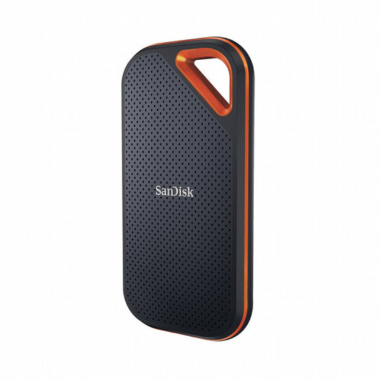 SanDisk Extreme PRO Portable | Externe SSD | 4TB | USB-C 3.2 Gen2 | 2000 MB/s | Zwart Oranje - Matmuis