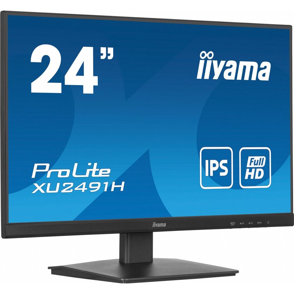 Iiyama ProLite XU2491H-B1 | 23,8″ | 1920×1080 IPS | 100 Hz | HDMI + DisplayPort | Full HD Monitor - Matmuis