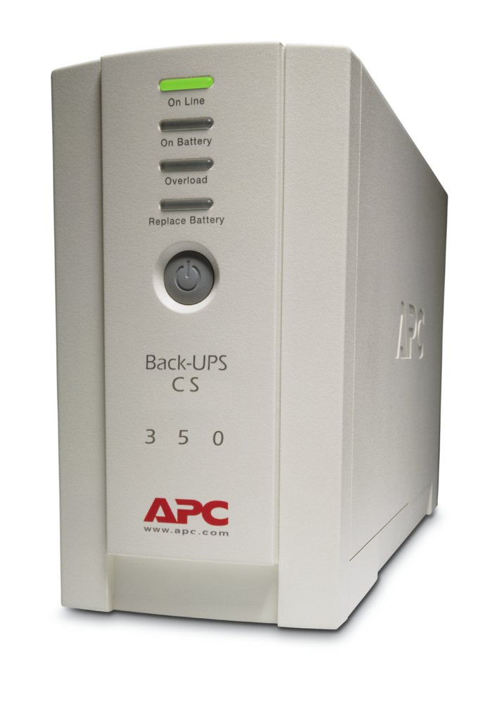 APC Back-UPS BK350EI | 350 VA | 4x IEC C13 Stopcontacten (3 op Accu) | AVR Spanningstabilisatie | Bescherming tegen Stroomstoringen - Matmuis - Matmuis