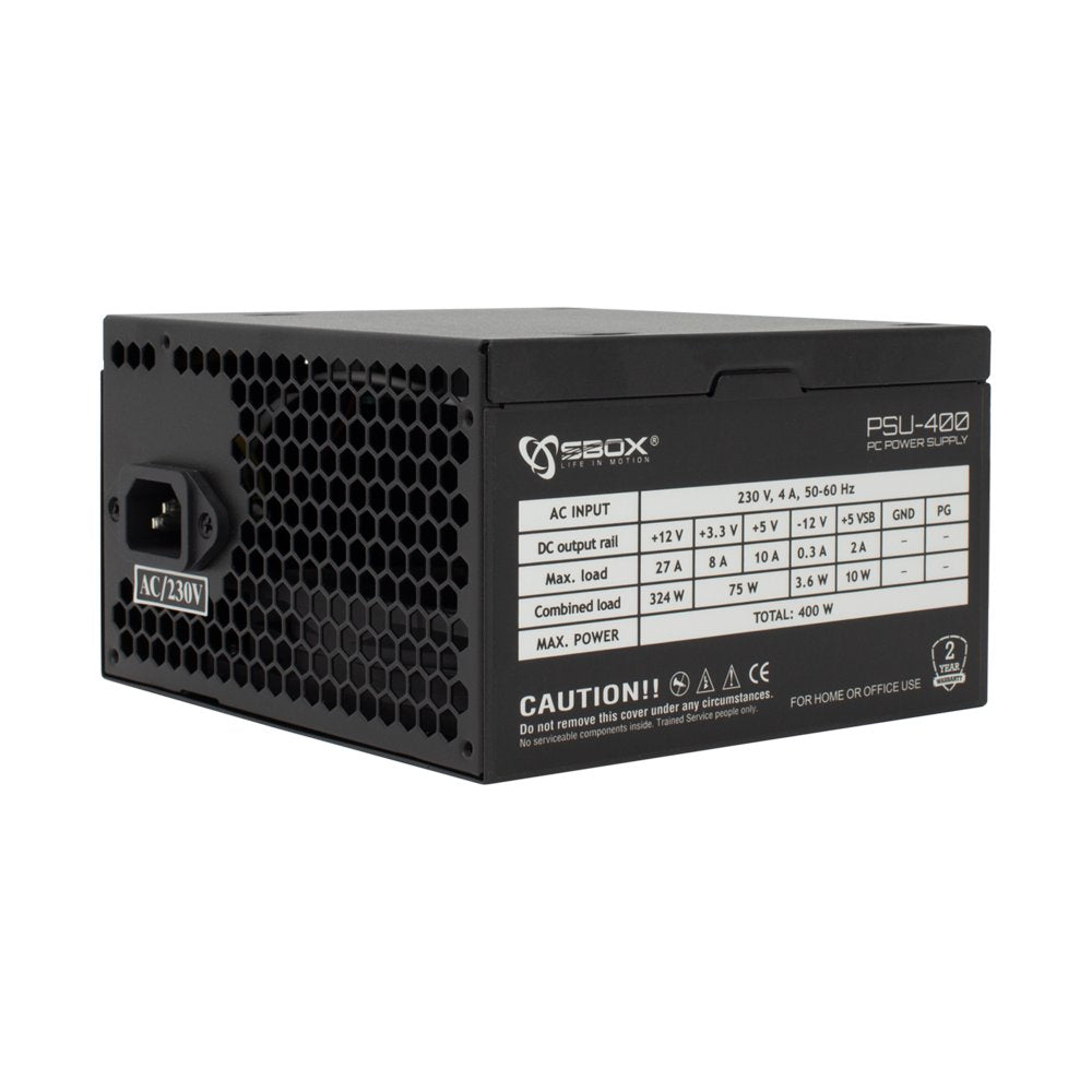 SBOX PCC-12 | Micro-ATX PC Case | Inclusief 500W PSU | USB 3.0 | Behuizing - Matmuis - Matmuis