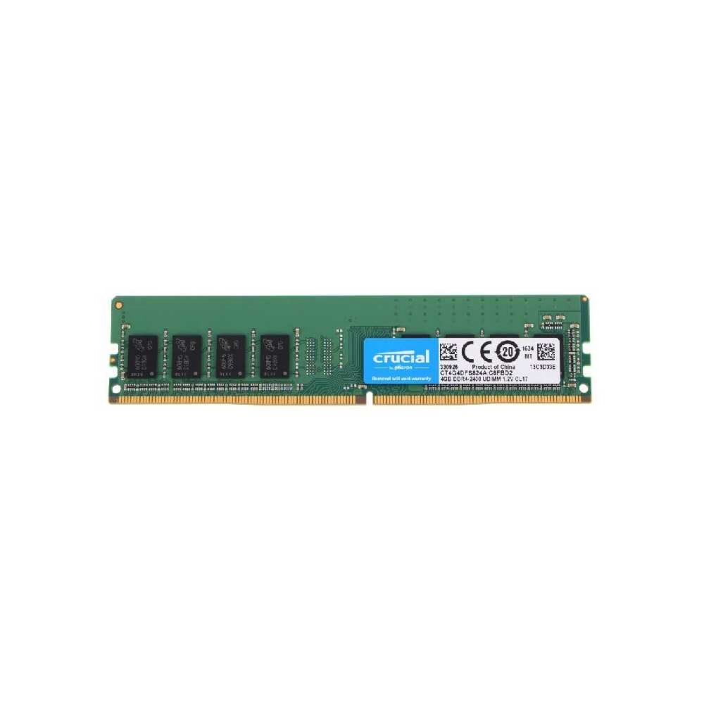 Crucial | 1x4GB DDR4 | 2400MHz | DIMM | CL17 | Geheugenmodule | RAM - Matmuis - Matmuis