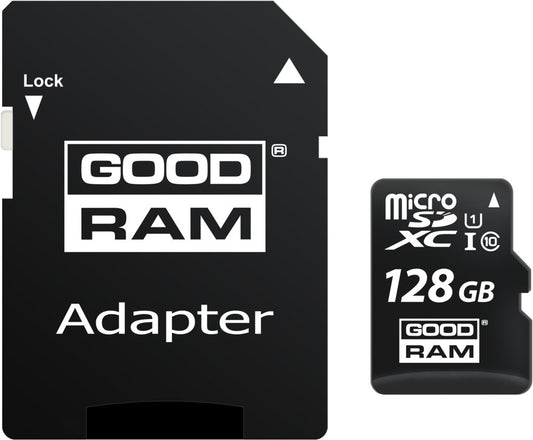 Goodram M1AA | 128GB MicroSDXC Geheugenkaart | UHS-I Klasse 10 - Matmuis - Matmuis