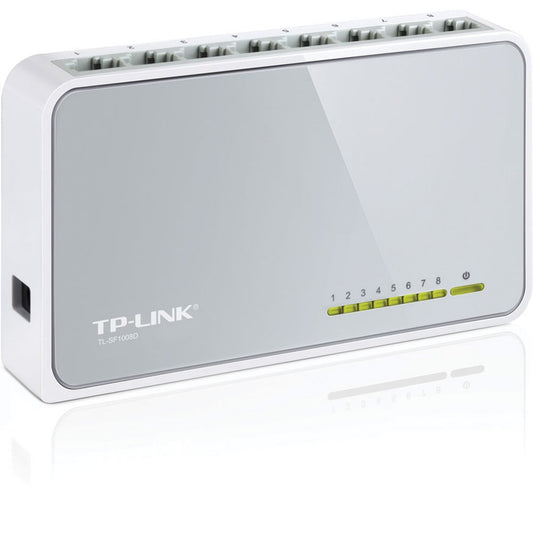 TP-Link TL-SF1008D | 8-Poorts 10/100 Mbps Desktop Switch | Unmanaged - Matmuis