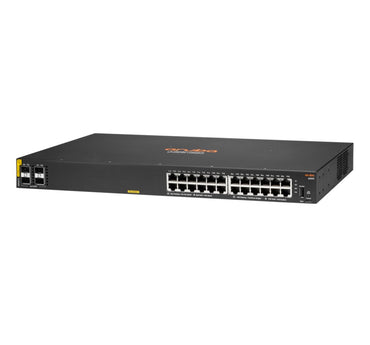 HPE Aruba 6000 24G PoE Switch | Managed L2 | 24 Poorten | Gigabit Ethernet | 4x SFP | 370W PoE Budget | 1U Rackmount - Matmuis