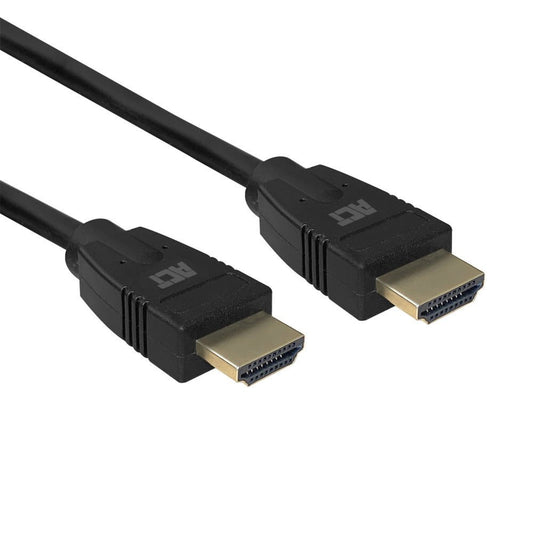 ACT AC3810 HDMI Kabel | 2 m | HDMI Type A naar Type A | Zwart - Matmuis - Matmuis
