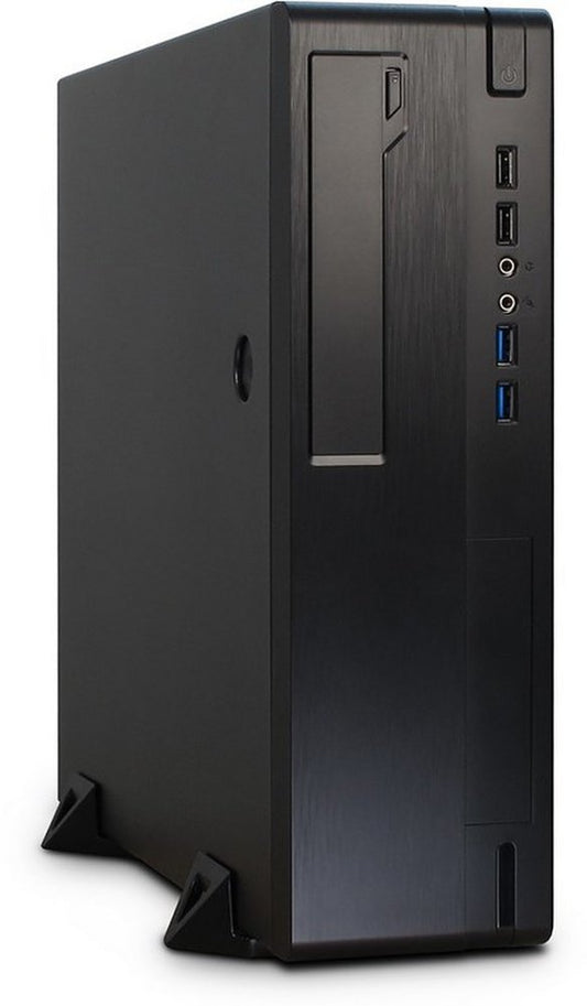 Inter-Tech IT-502 | Mini Tower Case | Zwart - Matmuis