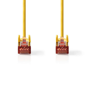 Nedis netwerkkabel | Cat6 | S/FTP (S-STP) | 0,25 m | Geel | CCGP85221YE025 - Matmuis - Matmuis