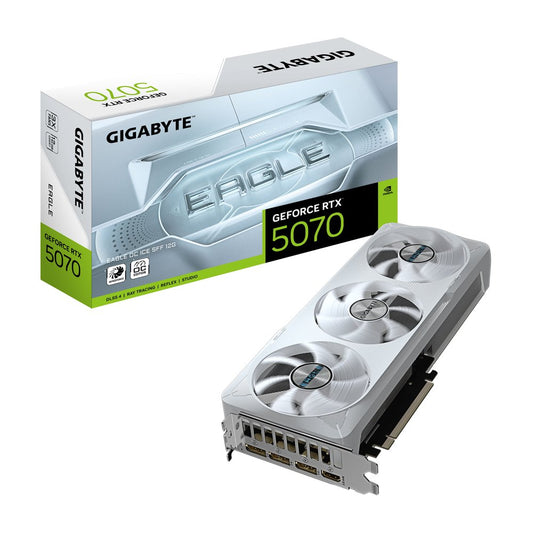 GIGABYTE GeForce RTX 5070 EAGLE OC ICE SFF | 12GB GDDR7 | DLSS 4 | Videokaart | Nvidia GPU - Matmuis - Matmuis