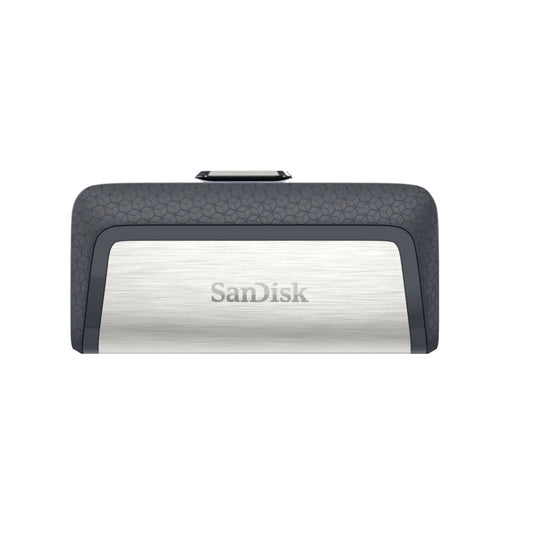 SanDisk Ganda UltraType | 256GB USB-C 3.2 & USB-A 3.2 Flash Drive | Zilver - Matmuis