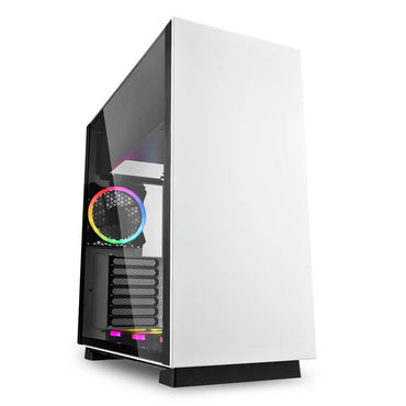 Sharkoon Pure Steel RGB | Midi Tower Behuizing | Wit - Matmuis