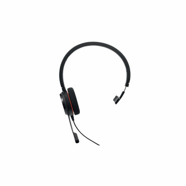 Jabra Evolve 20 UC | Bedrade On-ear Mono Headset | USB-A | Zwart - Matmuis - Matmuis