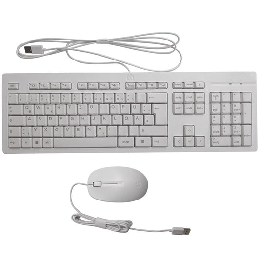 QWERTZ | HP M52730-041 | Bedraad Muis en Toetsenbordcombo | QWERTZ - Matmuis