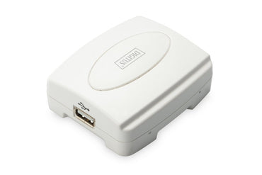 Digitus DN-13003-2 Print Server | 1x USB 2.0 | 1x RJ45 10/100 Mbps | TCP/IP, IPX/SPX, NetBEUI, AppleTalk
