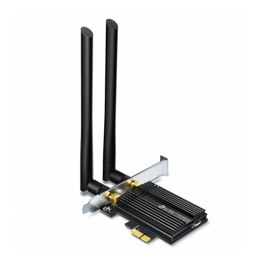 TP-Link Archer TX50E | Wi-Fi 6 PCIe Adapter | 2402 Mbps (5 GHz) + 574 Mbps (2,4 GHz) | Bluetooth 5.0 | PCIe x1 - Matmuis - Matmuis