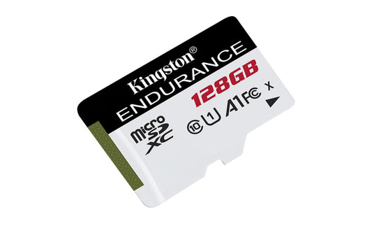 Kingston High Endurance | MicroSDXC | 128GB | Class 10 | UHS-I U1 | A1 | 95MB/s - Matmuis