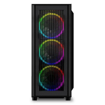Sharkoon RGB Wave | Tower Case | Zwart - Matmuis