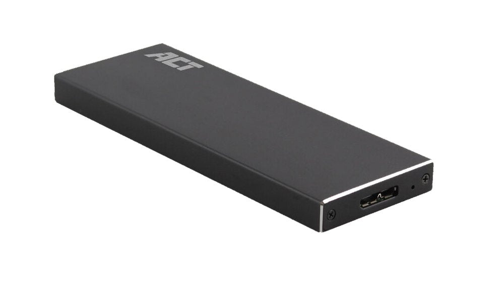 ACT AC1600 | USB 3.2 Gen1 M.2 SATA SSD Behuizing | Aluminium | 5 Gbps - Matmuis - Matmuis