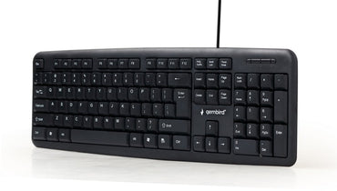 Gembird KB-U-103 | Bedraad Toetsenbord | QWERTY - Matmuis - Matmuis
