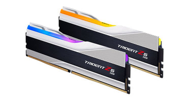 G.Skill Trident Z5 RGB Zilver | 32GB 2x16GB DDR5 | 6000MHz | DIMM | CL40 | Geheugenmodule | RAM - Matmuis - Matmuis