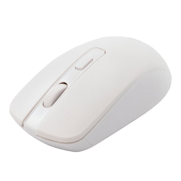 SBOX WM-837W | Draadloze Muis | Links- en Rechtshandig | RF | 1600 DPI | Wit - Matmuis