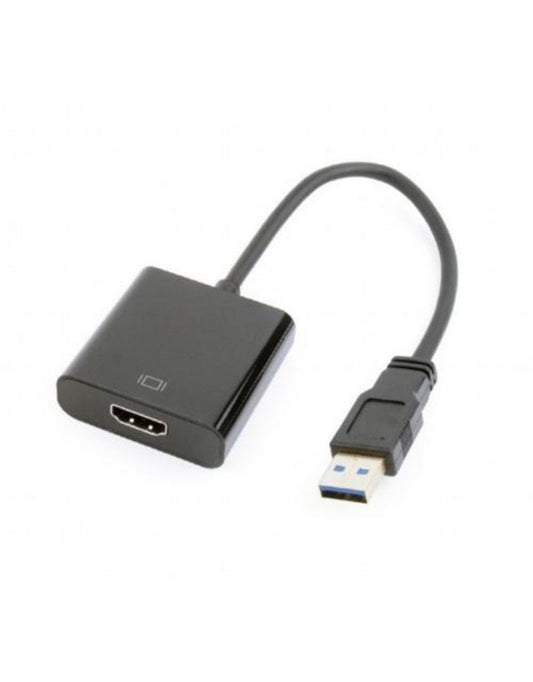 Gembird grafische adapter | USB naar HDMI | 1920 x 1080 pixels | Zwart | A-USB3-HDMI-02 - Matmuis - Matmuis
