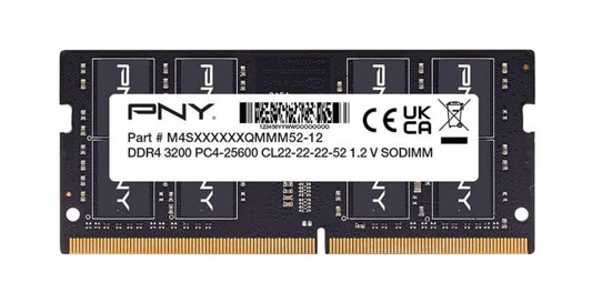 PNY Performance | 16GB DDR4-3200 SO-DIMM Geheugenmodule | 1x16GB | CL22 | BULK - Matmuis