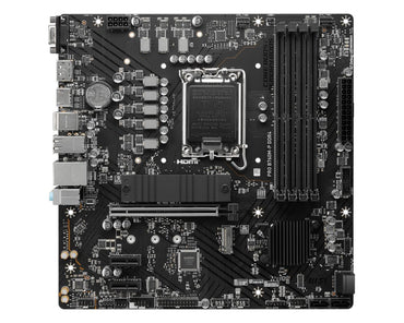 MSI PRO B760M-P | Socket LGA 1700 | Intel B760 | 4xDDR5 | Micro-ATX | Moederbord - Matmuis - Matmuis