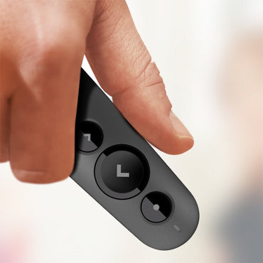 Logitech R500 | Draadloze Presenter | Bluetooth/RF | Grafiet | 20 m Bereik | Rood Laser