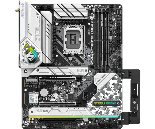 Asrock Z790 Steel Legend WiFi | Socket LGA 1700 | Intel Z790 | 4xDDR5 | ATX | Moederbord - Matmuis - Matmuis