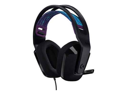 Logitech G335 | On-Ear Gaming Headset 3,5mm Connector | Zwart - Matmuis - Matmuis