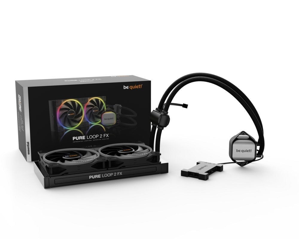 be quiet! PURE LOOP 2 FX 280mm | All-in-One CPU Waterkoeler | Zwart - Matmuis - Matmuis